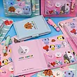 ست مینی دفترچه به همراه خودکار طرح BT21
