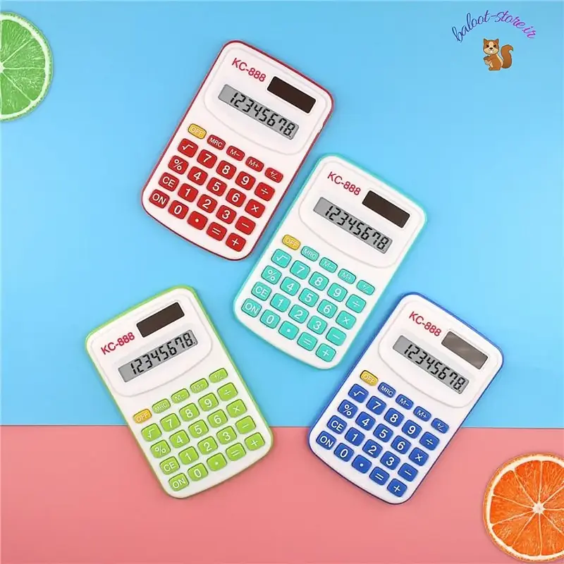 ماشین حساب 8 کاراکتری KC_888