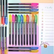 خودکار نئونی 12 رنگ zuixua طرح glitter pen