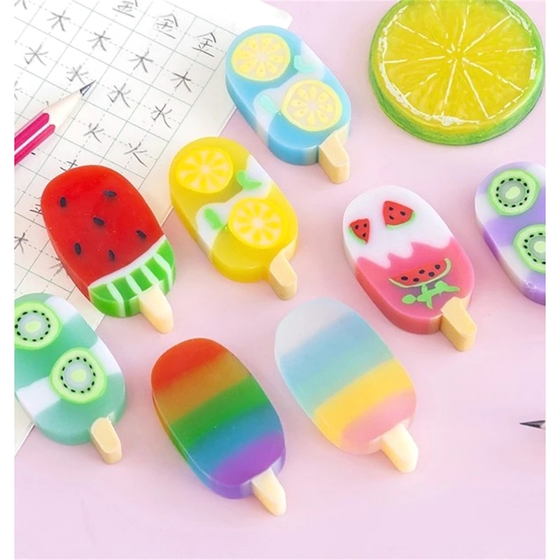پاکن فانتزی 4 عددی بستنی طرح summer ice cream 