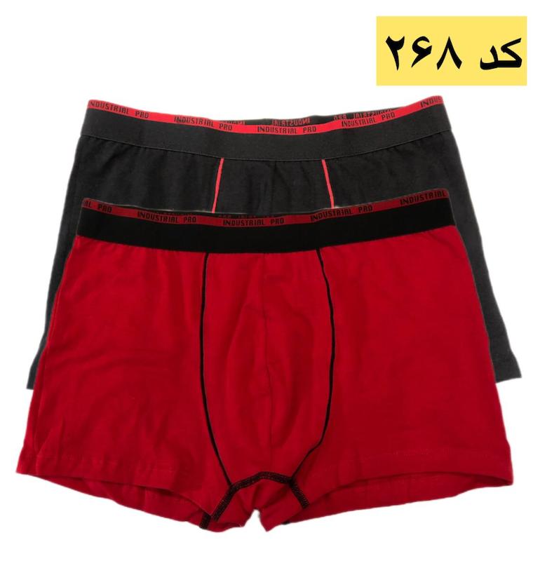 شورت مردانه بسته 2 عددی سایز L