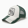 خرید کلاه کپ گورین براز طرح کوسه Shark رنگ سفید سبز