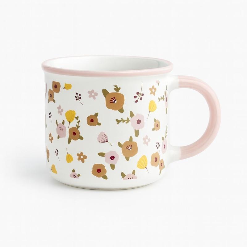 خرید ماگ سرامیکی طرح گل با کیفیت و ارزان