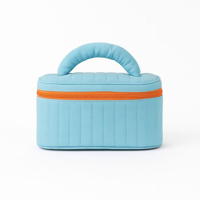 خرید کیف آرایشی پارچه پفکی وارداتی