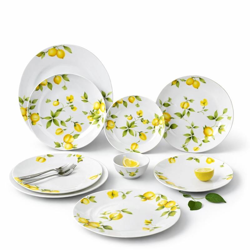 خرید سرویس غذاخوری آرکوپال دینو (Dino) طرح لیمو ۲۵ پارچه ۶ نفره