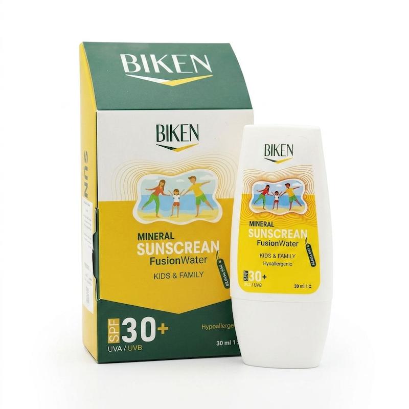 خرید کرم ضد آفتاب کودکان و خانواده بیکن (Biken) با SPF 30