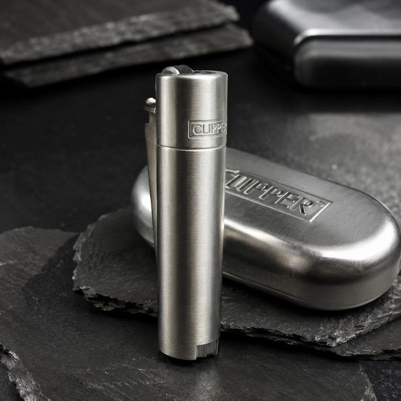 فندک Clipper (کلیپر) اورجینال جعبه فلزی