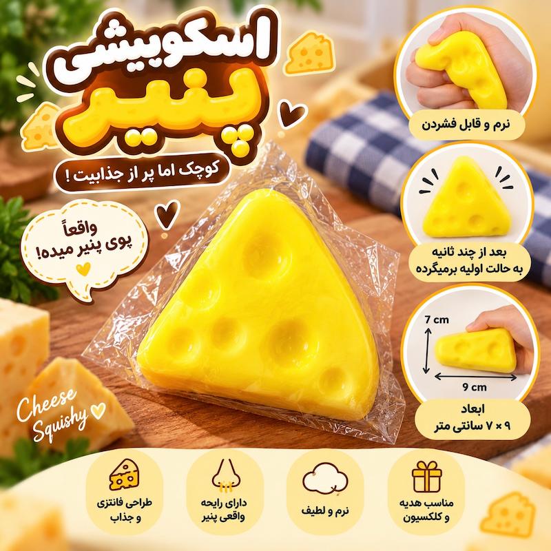 اسکوییشی طرح پنیر