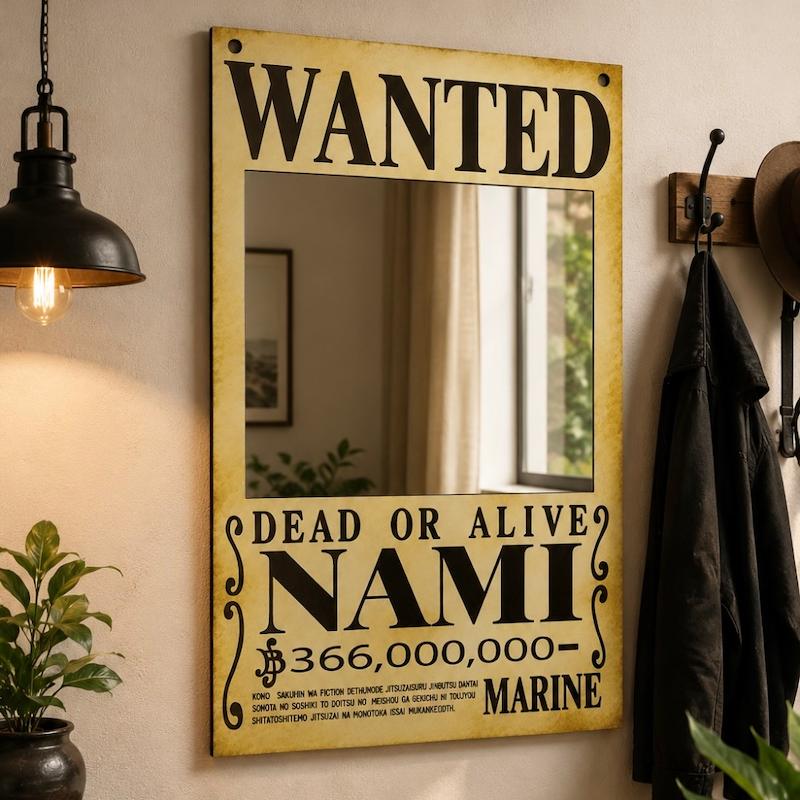 آینه وانتد (Wanted) طرح Nami 