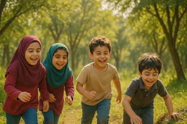 معرفی بازی‌های محیطی و طبیعت‌گردی برای کودکان