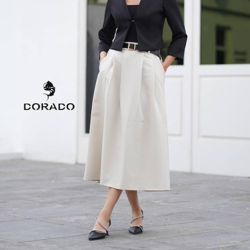 دامن کرپ کج راه کد۹۱۸