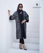 مانتو کریشه شالدار ترکیبی کد 958