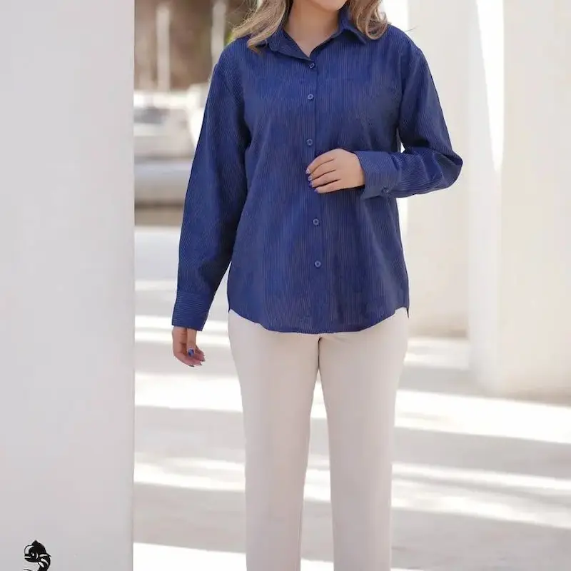 شومیز گل برجسته کد 1101