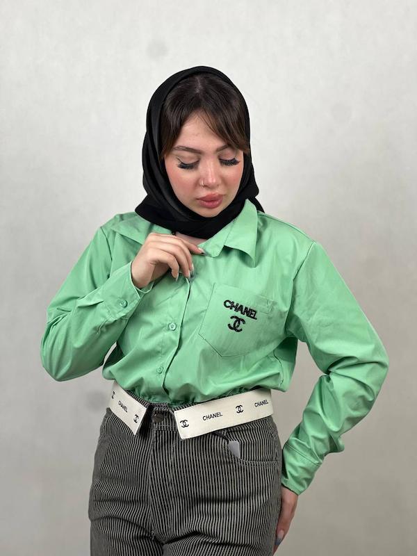 شومیز کراپی chanel