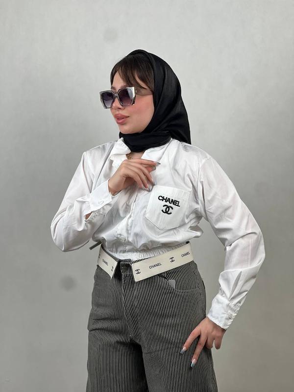 شومیز کراپی chanel