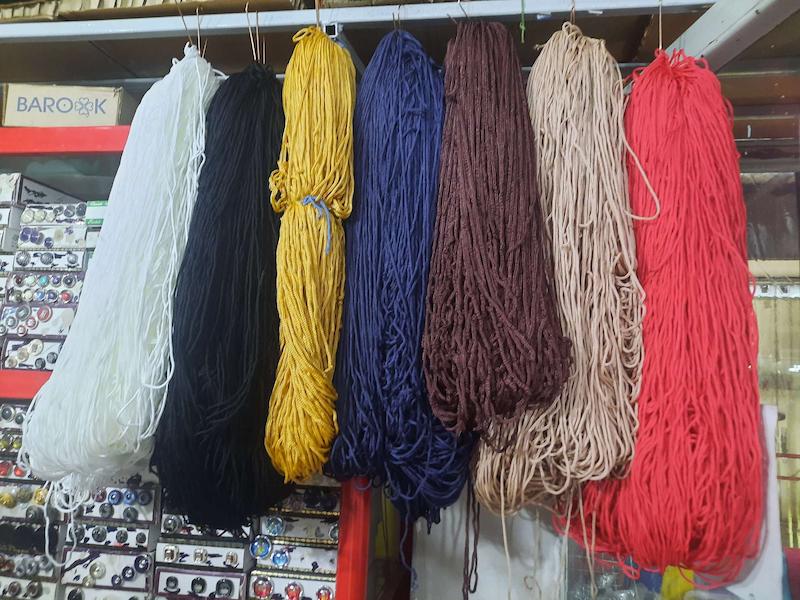 نخ مکرومه سه سوزنه