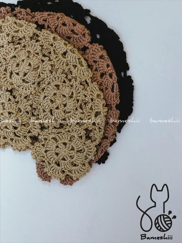 کلاه قلاب بافی طرح ۱