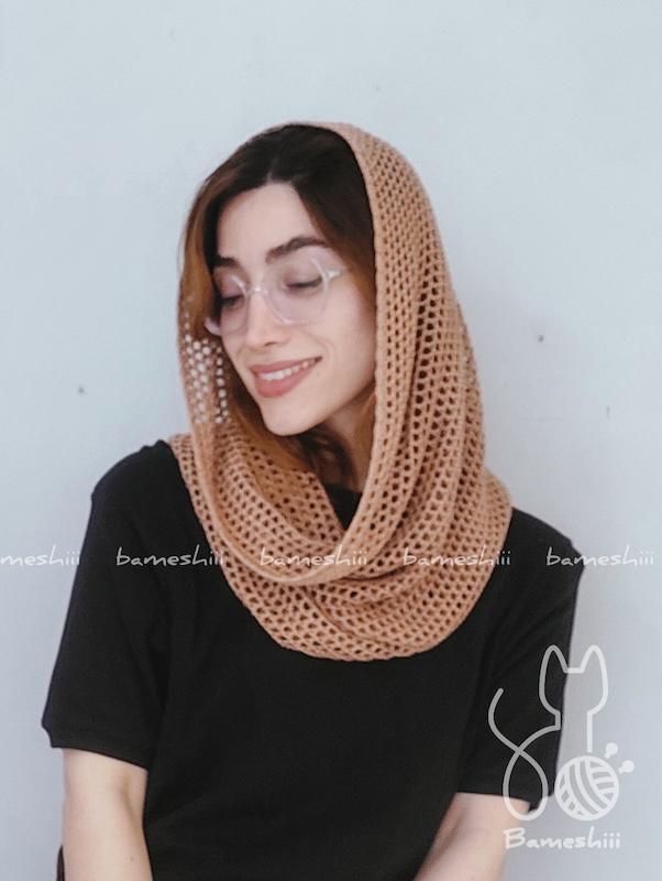 شال رینگی چهارخونه