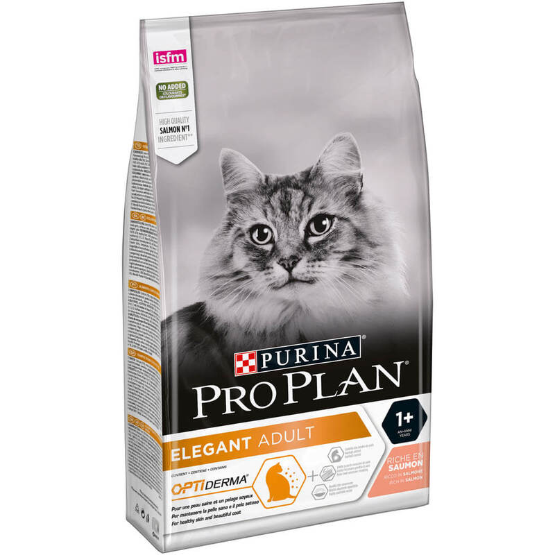 غذای خشک گربه پروپلن Pro Plan مدل الگانت با طعم سالمون وزن 1.5 کیلوگرم