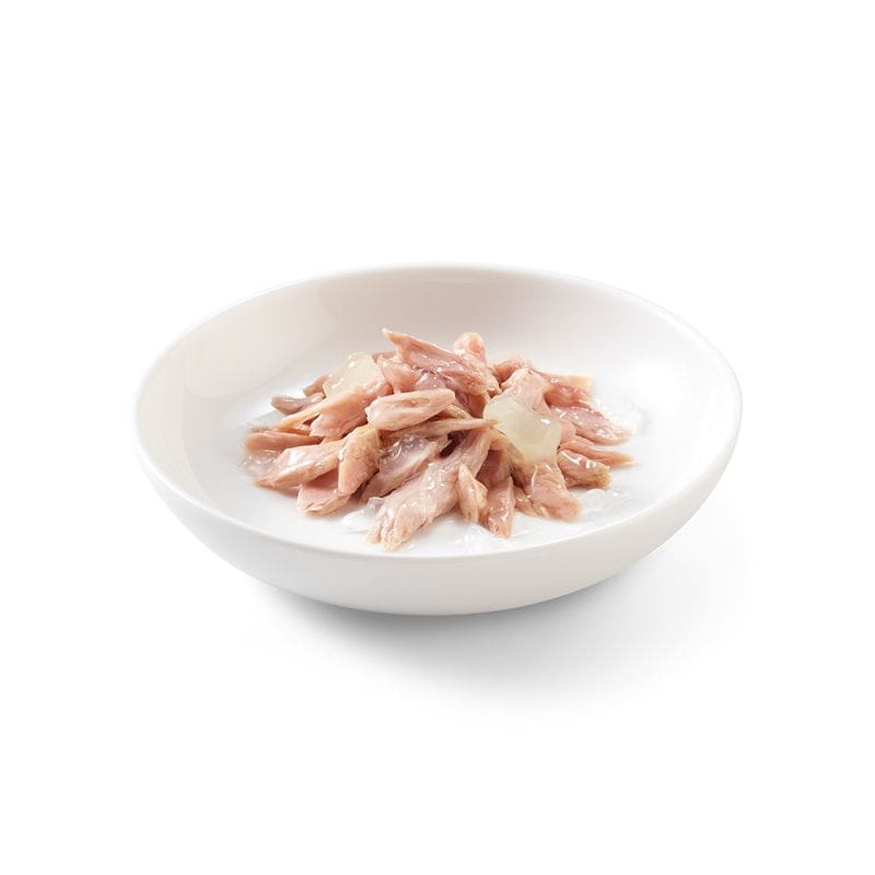 کنسرو شسیر Schesir با طعم ماهی تن و آلوئه ورا مدل ژله ای