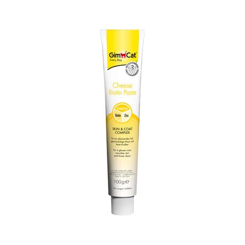 خمیر بیوتین پنیری جیم کت GimCat Cheese Biotin وزن 50 گرم
