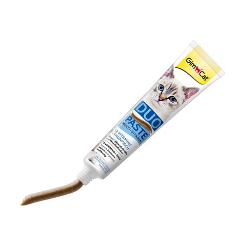 مولتی ویتامین جیم کت با طعم ماهی تن GimCat DUO Multi-Vitamin Paste وزن 50 گرم