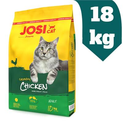 غذای خشک گربه جوسی کت JosiCat طعم مرغ Chicken وزن 18 کیلوگرم