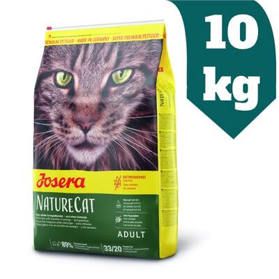 غذای خشک گربه جوسرا Josera مدل NatureCat وزن 10 کیلوگرم