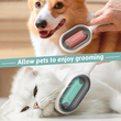 شانه و پرزگیر سگ و گربه مدل مخزن دار PetGravity به همراه دستمال مخصوص