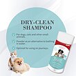 شامپو خشک سگ و گربه بایولاین BioLine مدل Dry-Clean Shampoo وزن 100 گرم