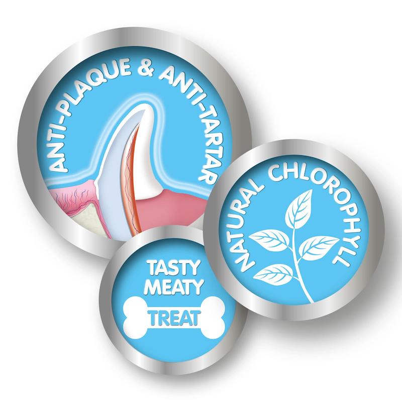 تشویقی دنتال گربه بیفار Beaphar Dental Easy Treat وزن 35 گرم