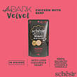 پوچ گربه شسیر Schesir مدل افتر دارک After Dark طعم مرغ و بیف وزن 80 گرم