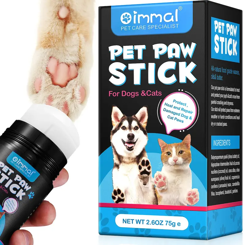 رول مرطوب کننده پنجه سگ و گربه اویمال Oimmal Pet Paw Stick وزن 75 گرم