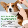 پد پاک کننده گوش سگ و گربه اویمال Oimmal Pet Ear Relief Finger Wipes تعداد 50 عددی