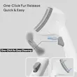 برس سگ و گربه دارای دکمه تخلیه Pet hair removal thinning comb