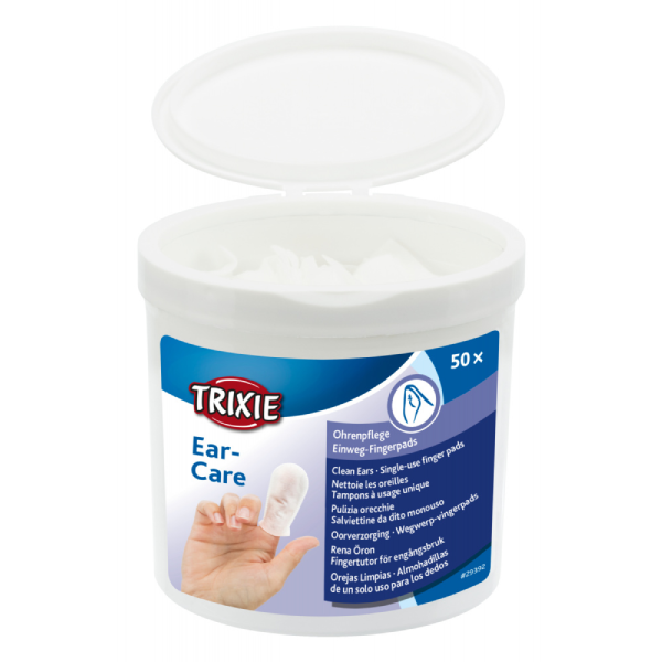 پد پاک کننده گوش سگ و گربه Trixie ear care