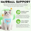 تشویقی کرانچی مغزدار هربال گربه اویمال Oimmal Hairball Support وزن 100 گرم
