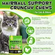 تشویقی کرانچی مغزدار هربال گربه اویمال Oimmal Hairball Support وزن 100 گرم