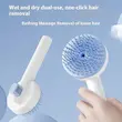 برس سیلیکونی سگ و گربه Pet Hair-Removing Bath Massage Comb دارای دکمه تخلیه
