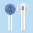برس سیلیکونی سگ و گربه Pet Hair-Removing Bath Massage Comb دارای دکمه تخلیه