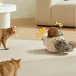 اسباب بازی گربه مدل پرنده آویزی موزیکال