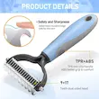 شانه گره باز کن سگ و گربه Pet Grooming Tools سایز بزرگ
