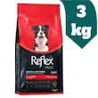 غذای خشک سگ بالغ رفلکس پلاس جثه متوسط و بزرگ Reflex Plus Medium Large طعم بره وزن 3 کیلوگرم