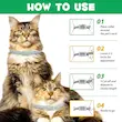 قلاده ضد کک و کنه گربه اویمال Oimmal Flea Tick Collar بسته چهار عددی
