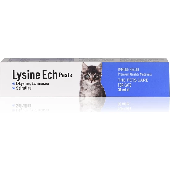 مکمل تقویت کننده سیستم ایمنی گربه Lysine Ech Paste وزن 30 میلی گرم