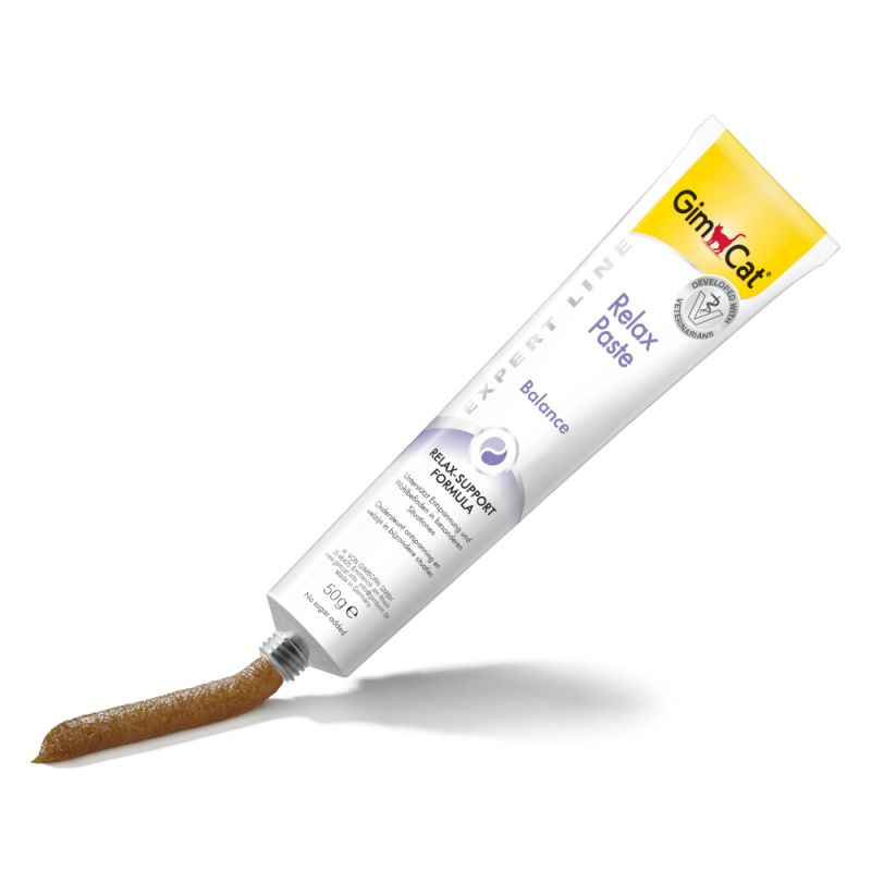 خمیر آرامش بخش گربه جیم کت Gim Cat مدل ریلکس Relax Paste ضد استرس وزن 50 گرم