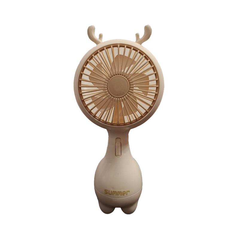 پنکه شارژی رو میزی پرتابل مدل سامر شاخ گوزنی 