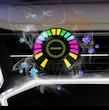 خوشبو کننده خودرو رقص نور دار شارژی RGB
