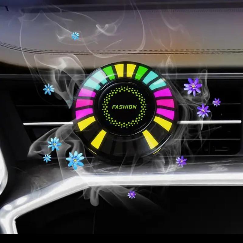 خوشبو کننده خودرو رقص نور دار شارژی RGB