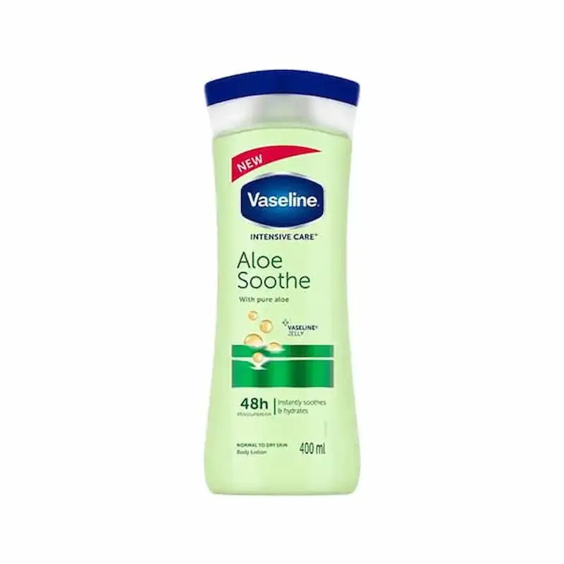 لوسیون بدن آلوئه ورا مدل Aloe Soothe برند وازلین